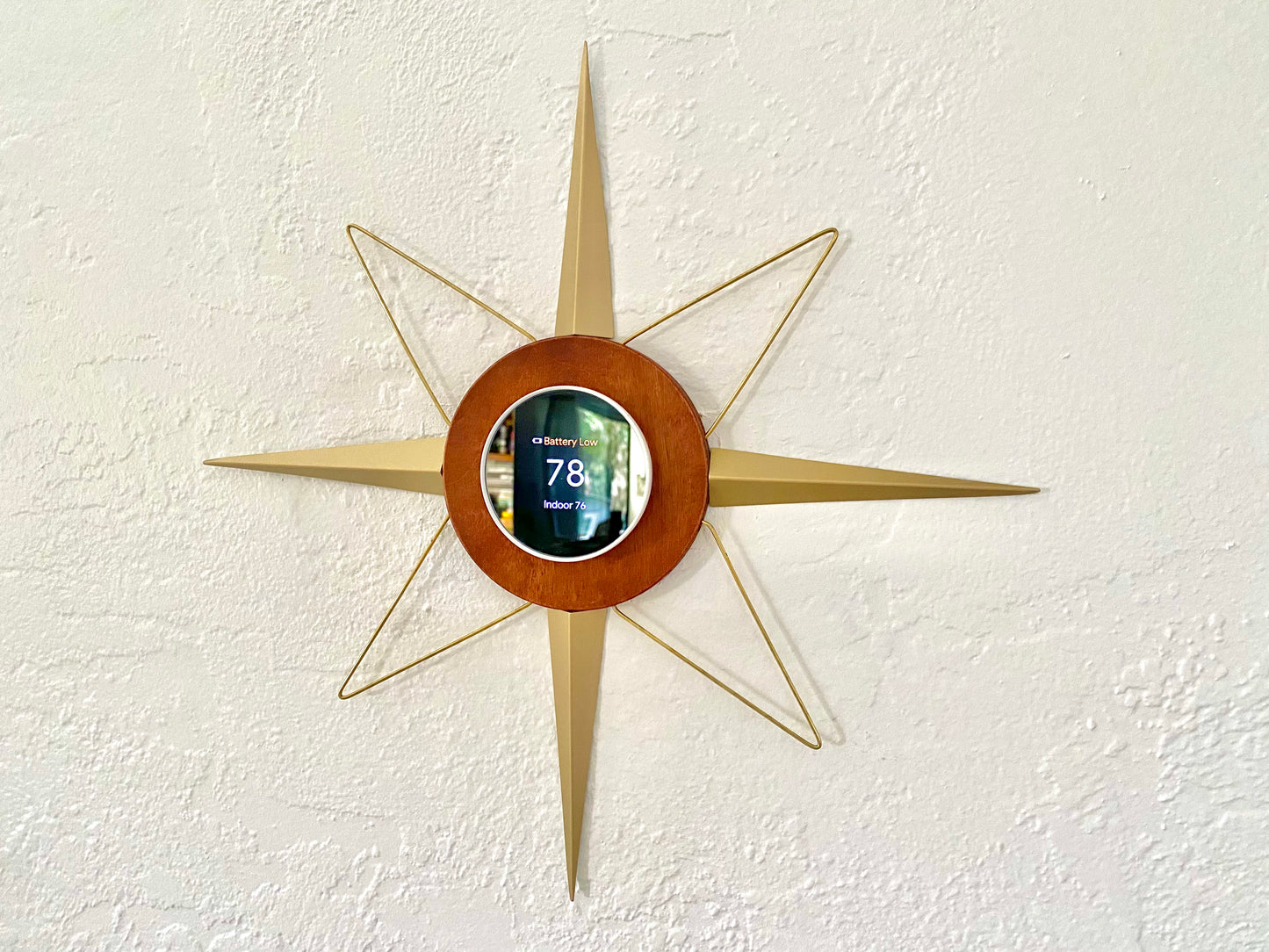 Stellar Starburst Thermostat Backer Plate